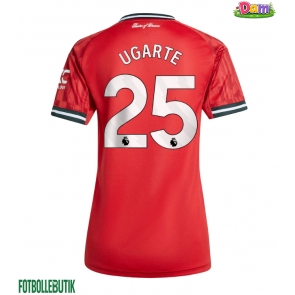Manchester United Manuel Ugarte #25 Hemmatröja Kvinnor 2025-26 Kortärmad